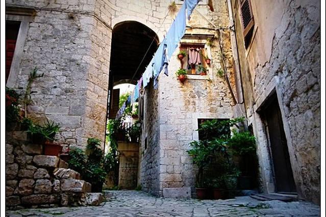 Lana Apartments Trogir Bagian luar foto